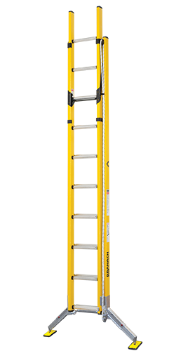 Feature euro powermaster extension ladder