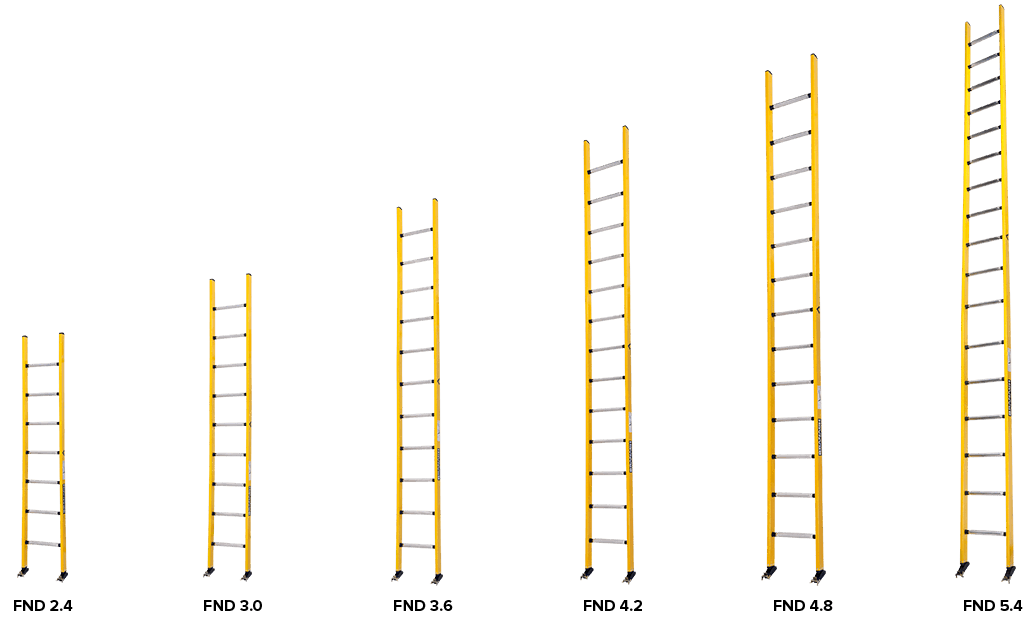 Models powermaster single ladder