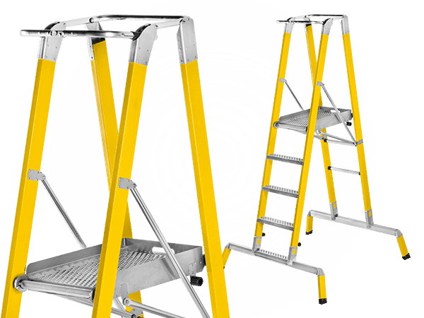 EuroMaster Premium Step Platform Ladder
