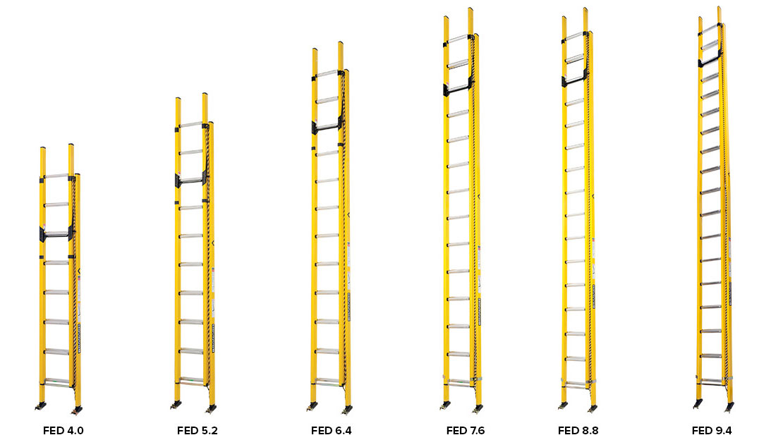 Models powermaster extension ladder 1