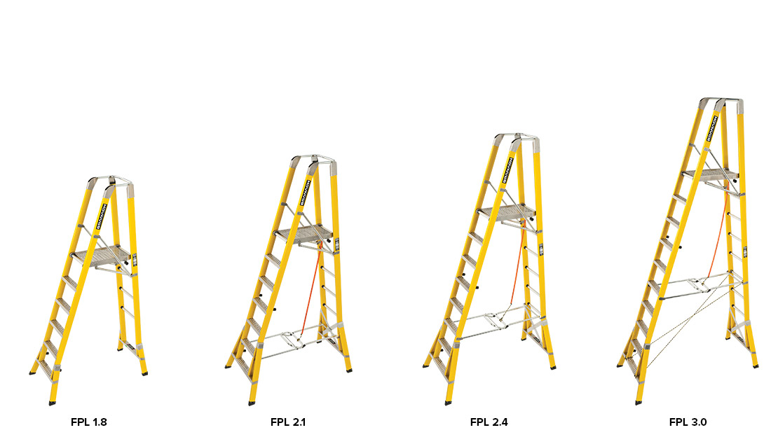 Models workmaster step platform ladder 2