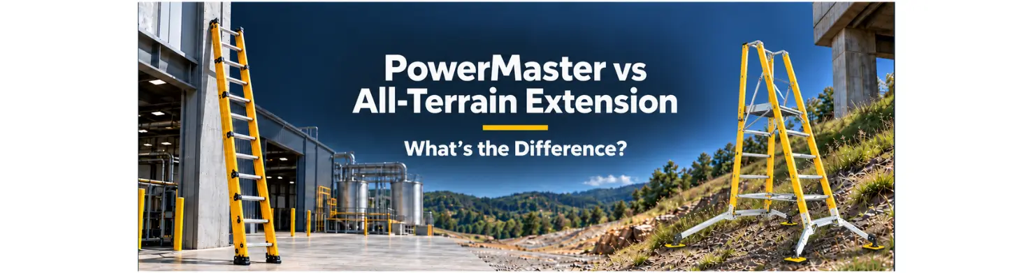 Control System Extension Branach PowerMaster vs All Terrain Extension Ladder